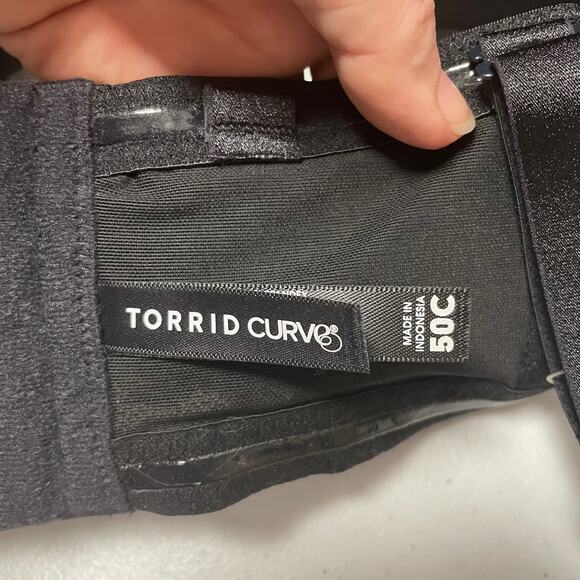 NEW Torrid Curve Black Strapless Multiway Bra Size 50C - Picture 6 of 8